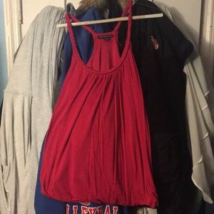 Dark pink tank top